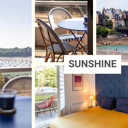 Sunshine - Appartement 2Pers - Terrasse Vue Mer - Dinard Eksteriør billede
